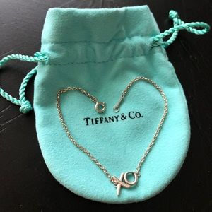 Tiffany & Co. XO sterling silver bracelet